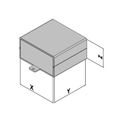 Plastkapsling EC10-100-04