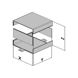 Plastkapsling EC10-100-04