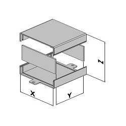 Plastkapsling EC10-100-14