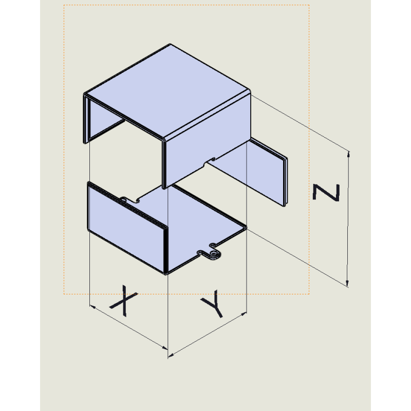 Plastkapsling EC10-300-14
