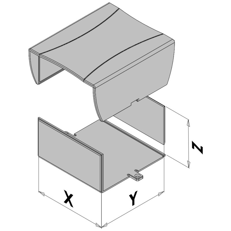 Plastkapsling EC10-300-264