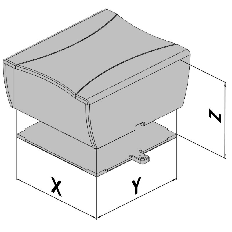 Plastkapsling EC10-400-264